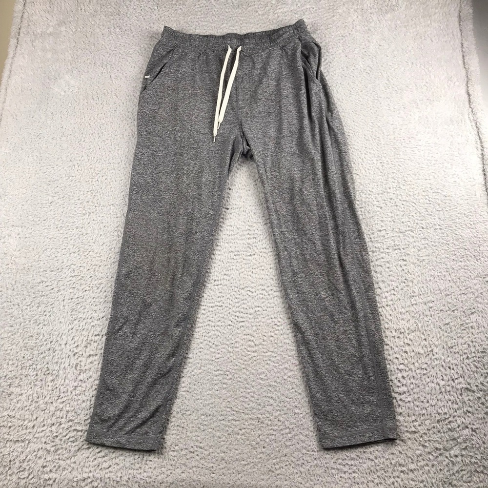 Vuori Ponto Performance Pants Mens L (30x29) Gray DreamKnit Sweatpants V418